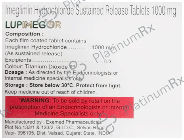 Lupimeg 1000mg SR Tablet 10s