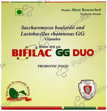 Bifilac GG Duo Sachet Vanilla 1gm