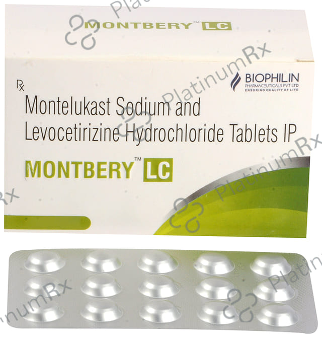 Montbery LC 10/5mg Tablet 15s
