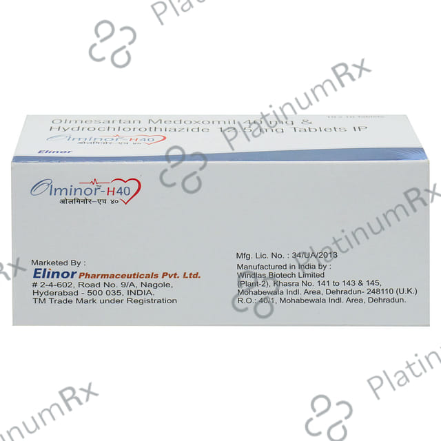 Olminor H 12.5mg/20mg Tablet
