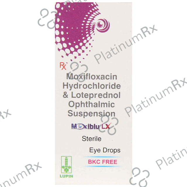 Moxiblu LX 10mg Eye Drop 5ml