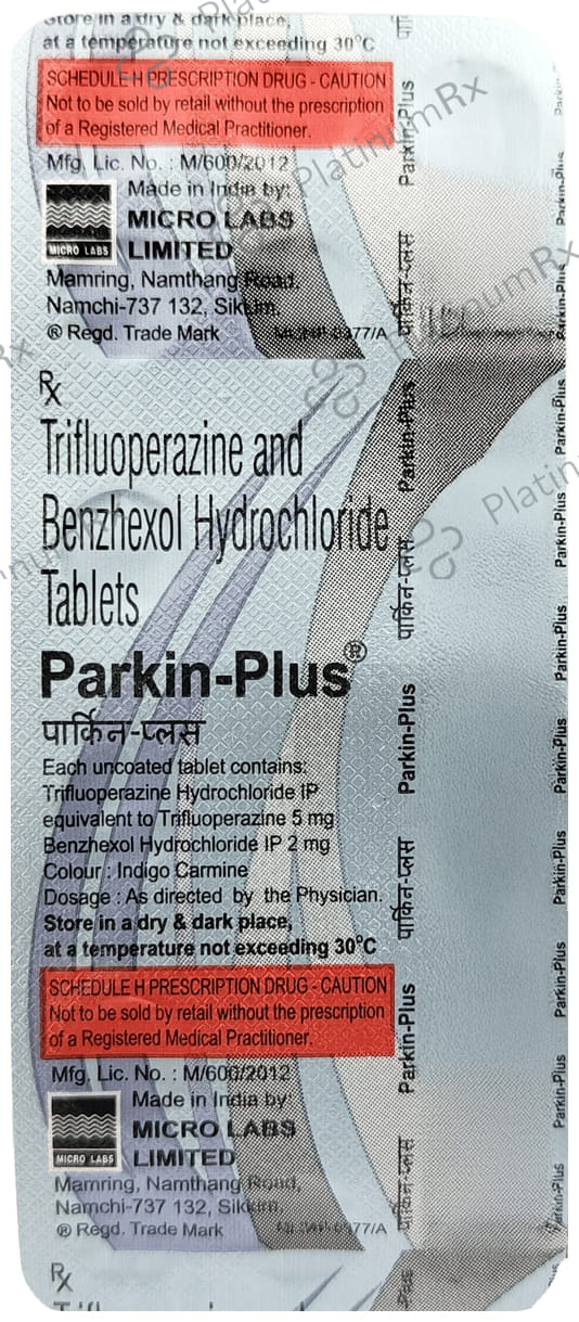 Parkin Plus 5/2mg Tablet 15s