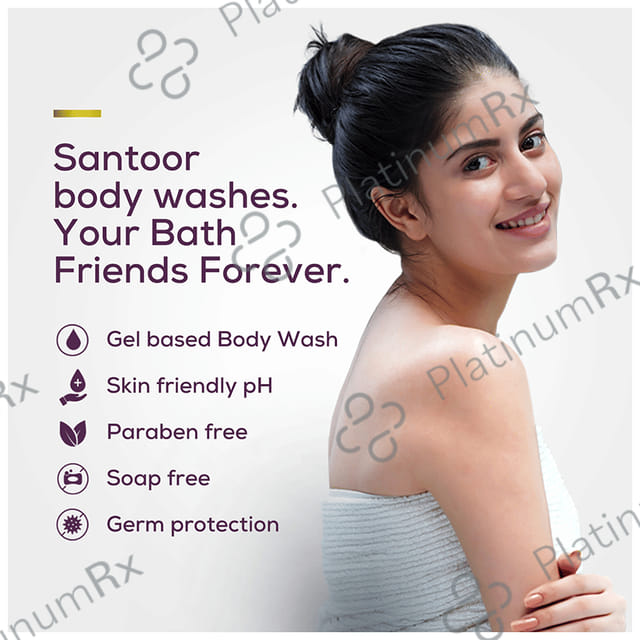 Santoor Refreshing Fragrant Skin Body Wash