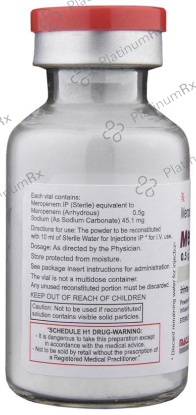 Meromac 0.5gm Injection 1s