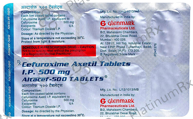 Altacef 500mg Tablet 10s