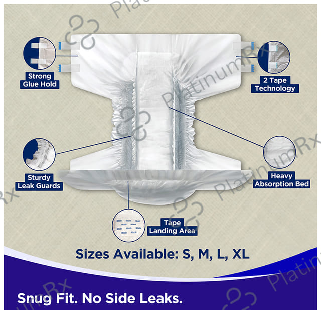 Friends Easy Adult Diaper XL 10s