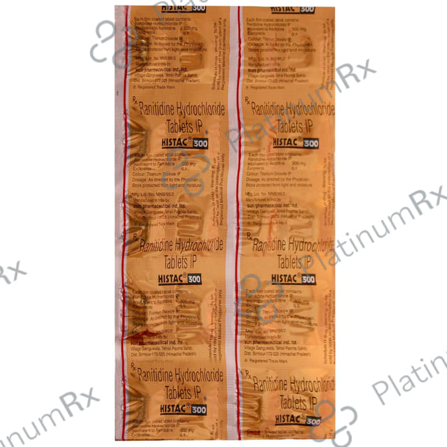 Histac 300mg Tablet 20s