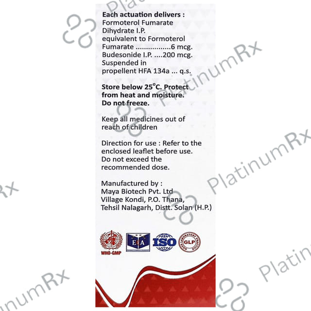 Foraprl 200/6mcg Inhaler 120MDI