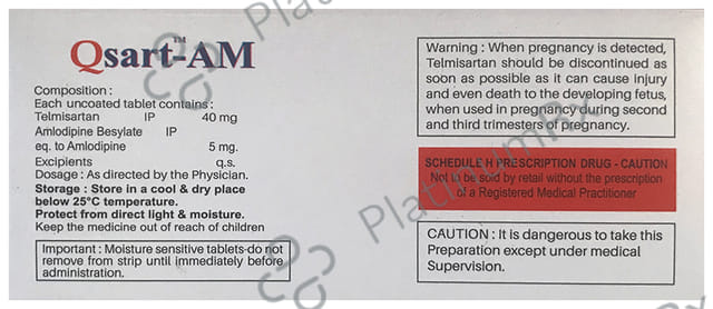 Qsart AM 5/40mg Tablet 10s