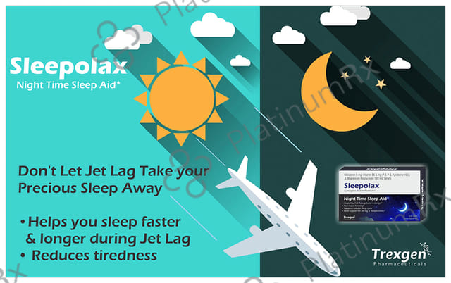 Trexgen Sleepolax Sleep Aid Tablet