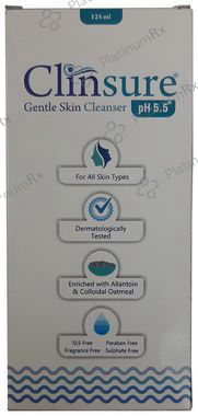 Clinsure Gentle Skin Cleanser 125ml