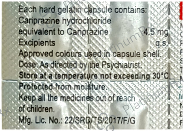 Carinia 4.5mg Capsule 10s