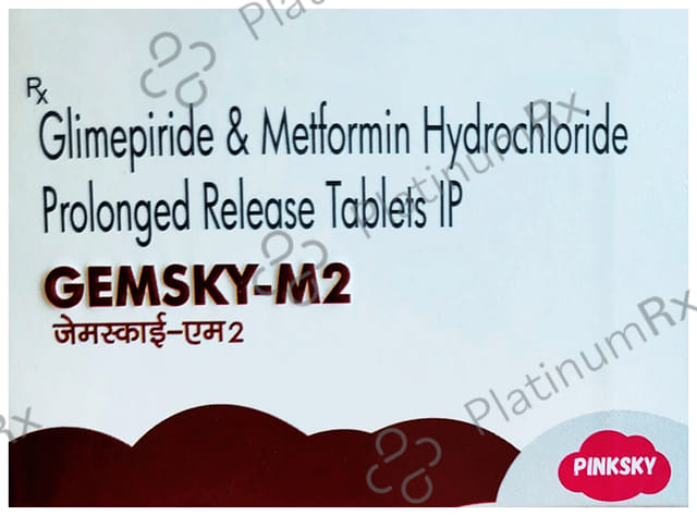 Gemsky M 2/500mg Tablet PR 10s