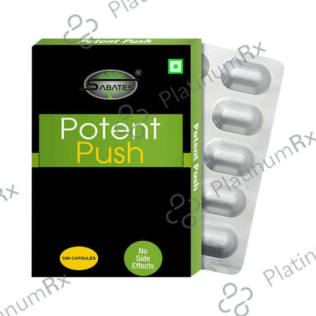 Sabates Potent Push Capsule 10 capsules