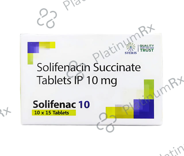Solifenac 10mg Tablet 15s