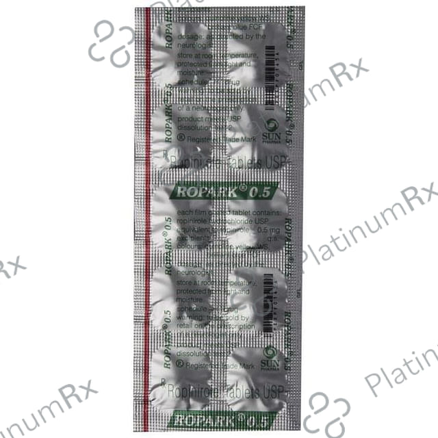 Ropark 0.5mg Tablet 10s
