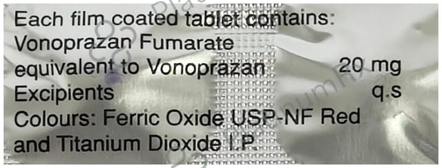 Vonotor 20mg Tablet 10s