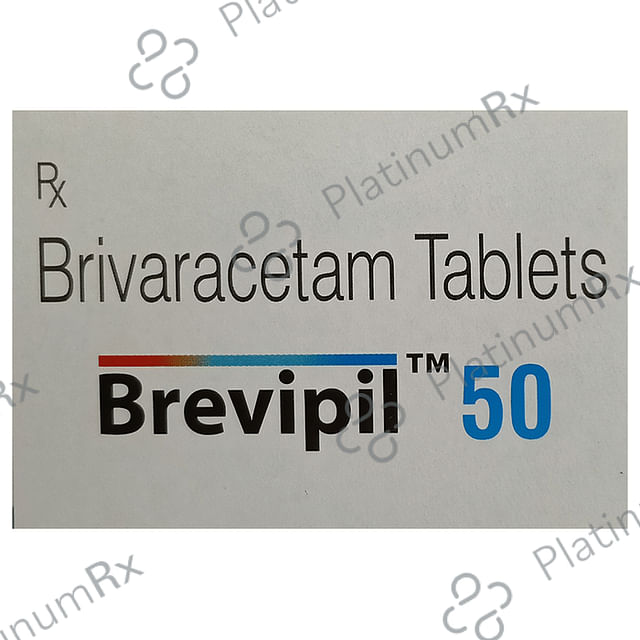 Brevipil 50mg Tablet 10s