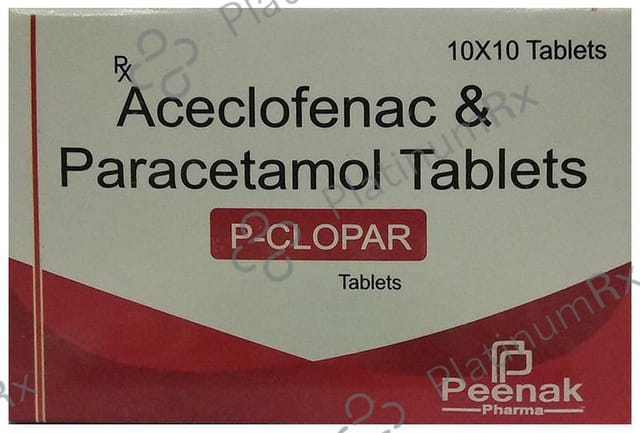 P Clopar 100/325mg Tablet 10s