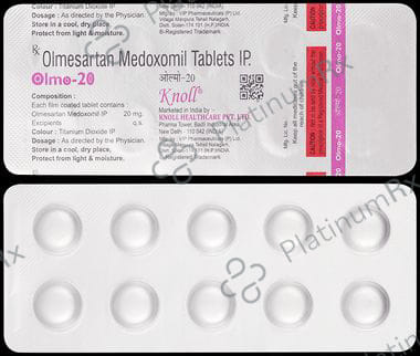 Olmo 20mg Tablet 10s