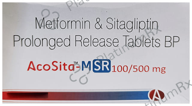 Acosita M SR 100/500mg Tablet 10s