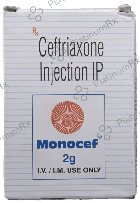 Monocef 2000mg Injection 2ml