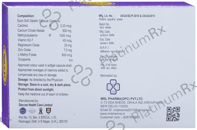 Myocal-K2 Soft Gelatin Capsule