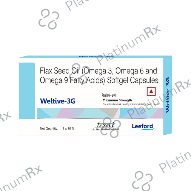 Weltive 3G Softgel Capsule 10s