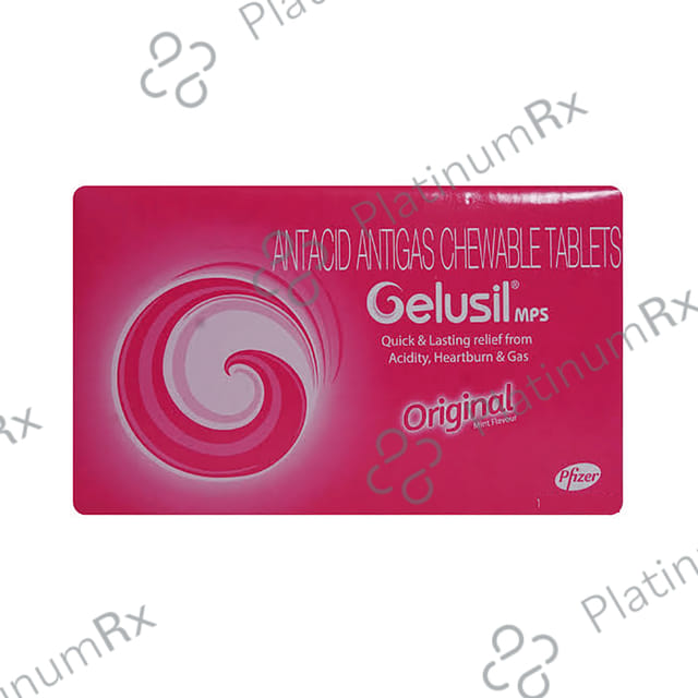 Gelusil MPS Mint Chewable Tablet 15s