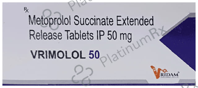 Vrimolol 50 Tablet ER