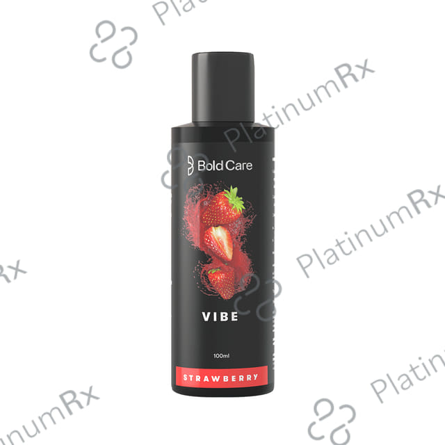 Bold Care Vibe Intimate Lube & Massage Gel Strawberry