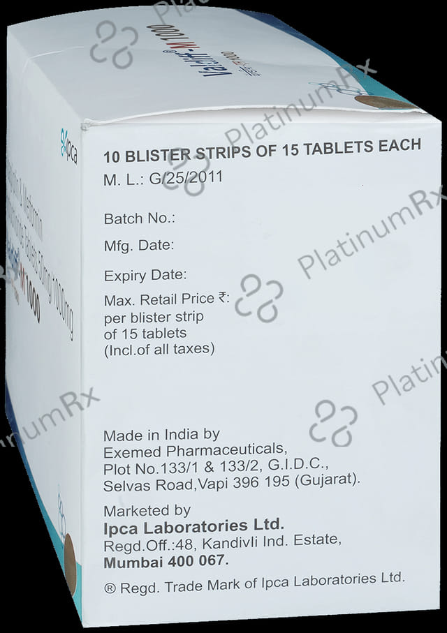 Valdiff M 1000/50mg Tablet 15s