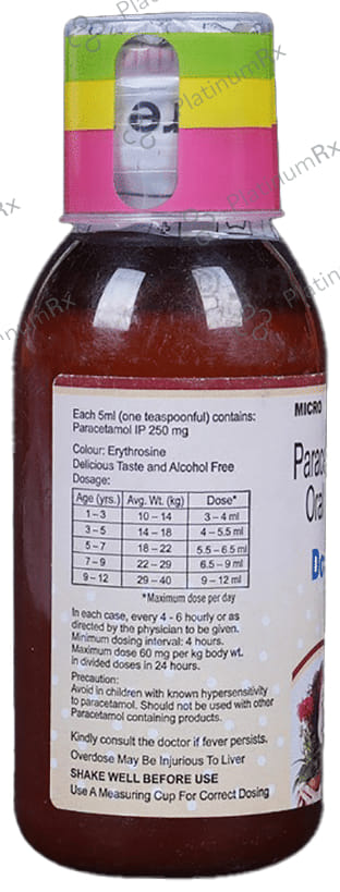 Dolopar 250mg Suspension 100ml