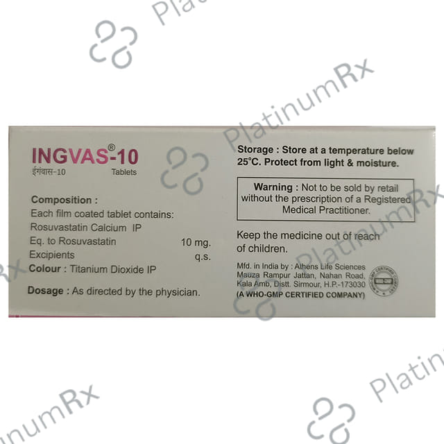 Ingvas 10mg Tablet