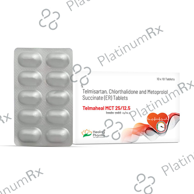 Telmaheal MCT 25/12.5mg Tablet ER 10s