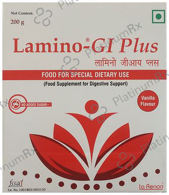 Lamino GI Plus Flavour Vanilla Sugar Free Powder 200gm