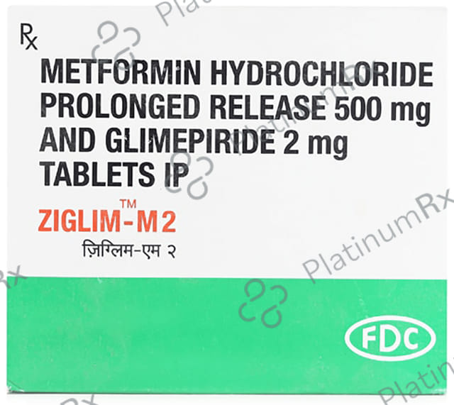 Ziglim M 2/500mg Tablet PR 15s