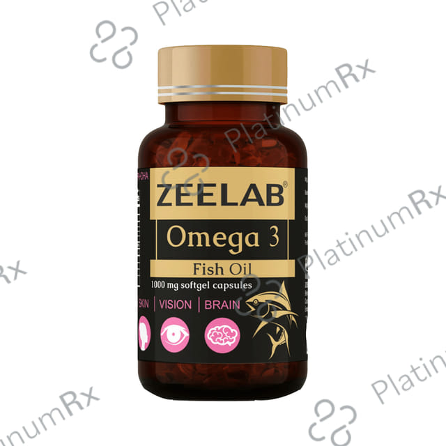 Zeelab Omega 3 Fish Oil Softgel Capsule 60s