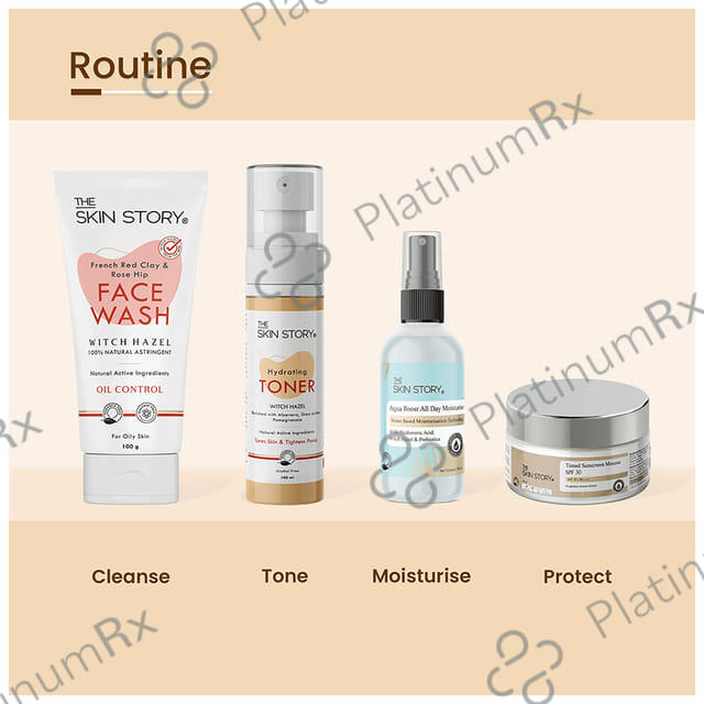 The Skin Story Tinted Sunscreen Mousse SPF 30 PA+++ Lotion 40gm