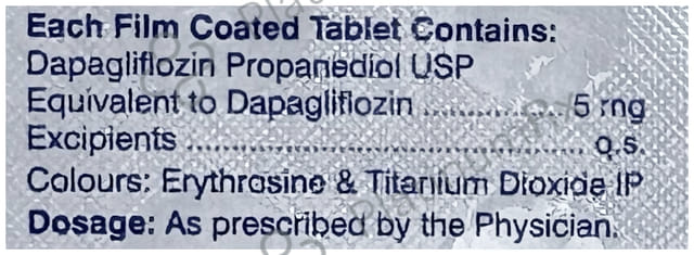 Diabiz 5mg Tablet 15s