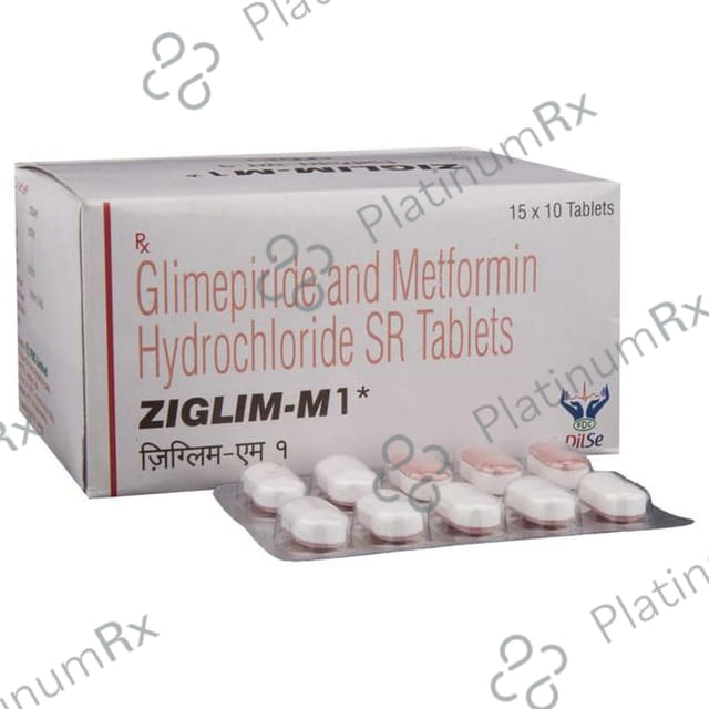 Ziglim M1 1/500mg Tablet PR 10s