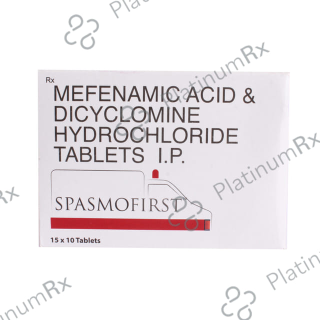 Spasmofirst 10/250mg Tablet 10s