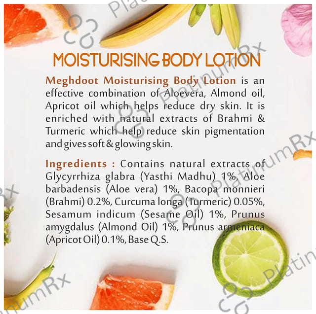 Meghdoot Ayurvedic Moisturising Body Lotion 500 ml