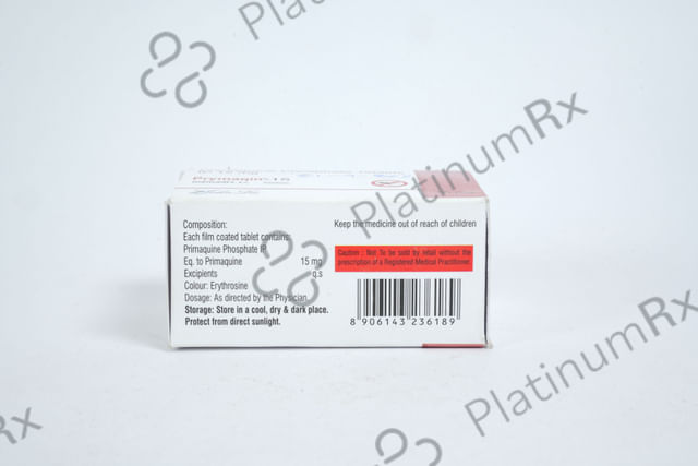 Prymaqin 15mg Tablet 10s