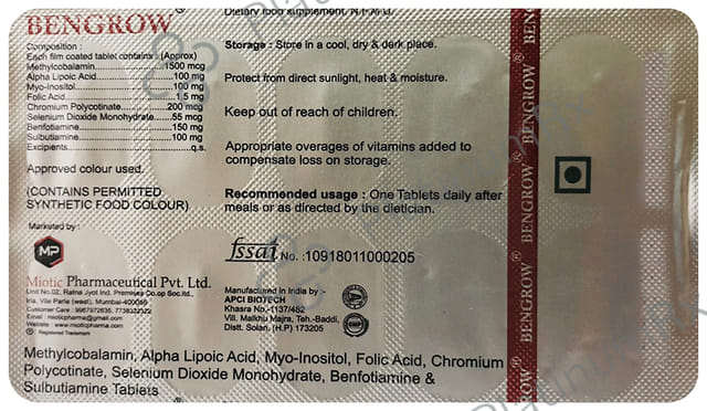 Bengrow Tablet 10s