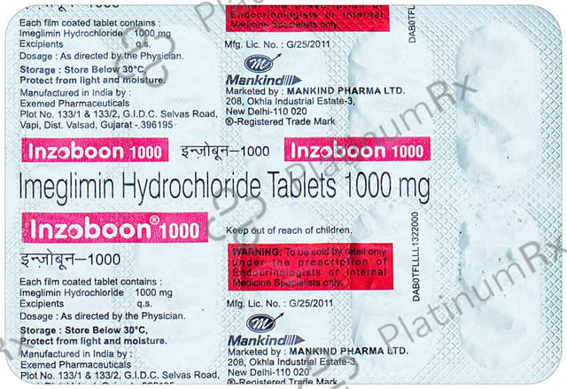 Inzoboon 1000mg Tablet