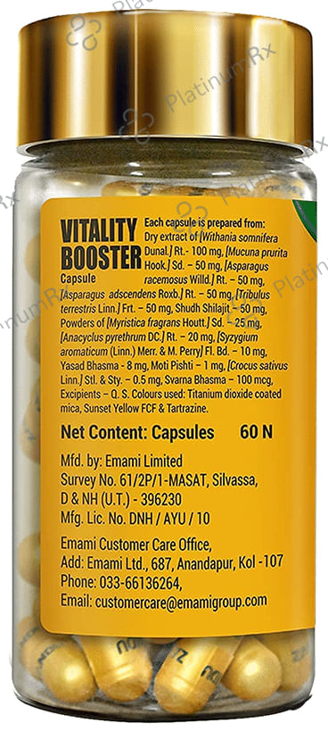 Zandu Vitality Booster Capsule