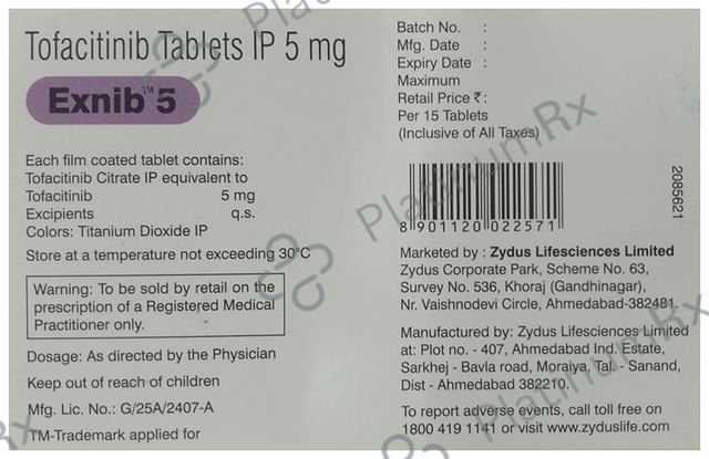 Exnib 5mg Tablet