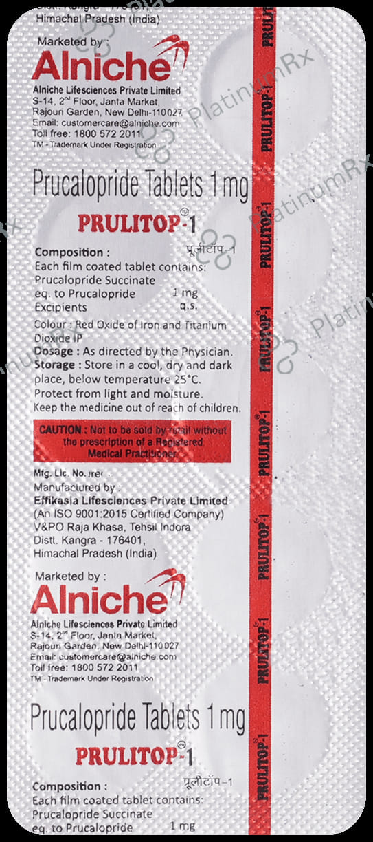 Prulitop 1 Tablet
