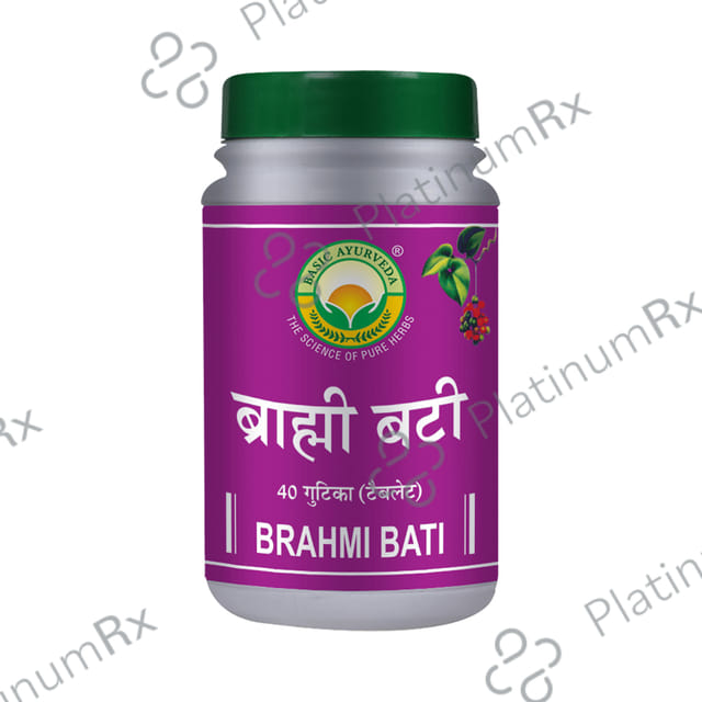 Basic Ayurveda Brahmi Bati ( Buddhi Vardhak)